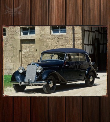 Металлическая табличка Mercedes-Benz 170V Cabriolet B (W136)